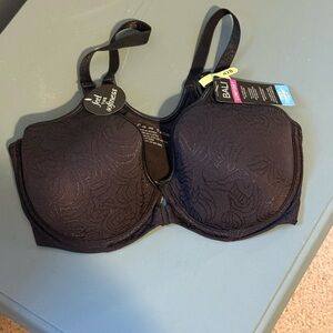 NWT Bali comfort, front close bra, 42B, black